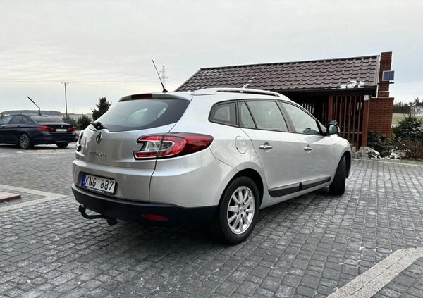 Renault Megane cena 19990 przebieg: 190000, rok produkcji 2009 z Kisielice małe 326